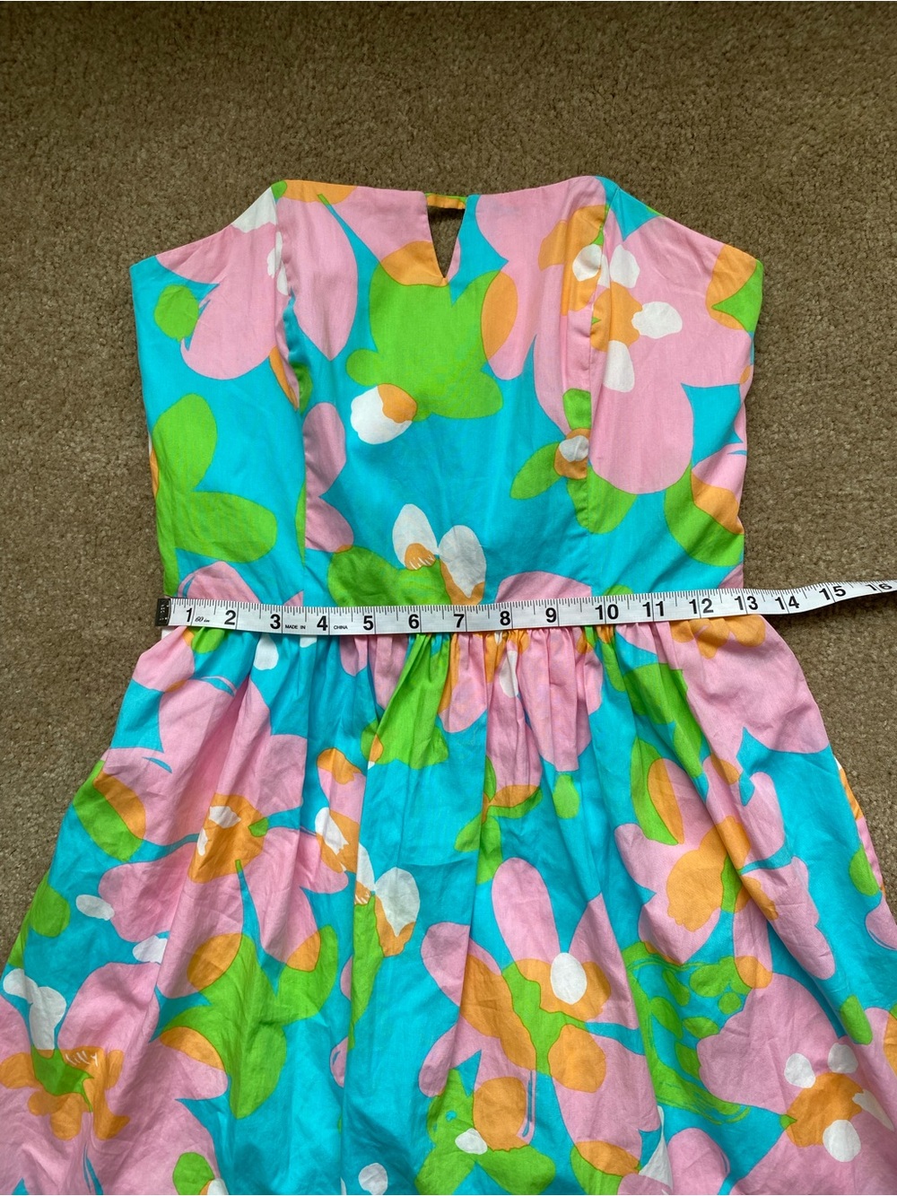 Lilly Pulitzer Richelle Dress Floral Resortwear Beachy Vacation Designer Luxury - Picture 6 of 10